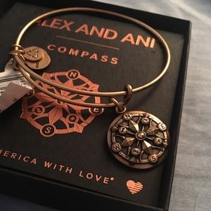 Alex and Ani Compass bracelet